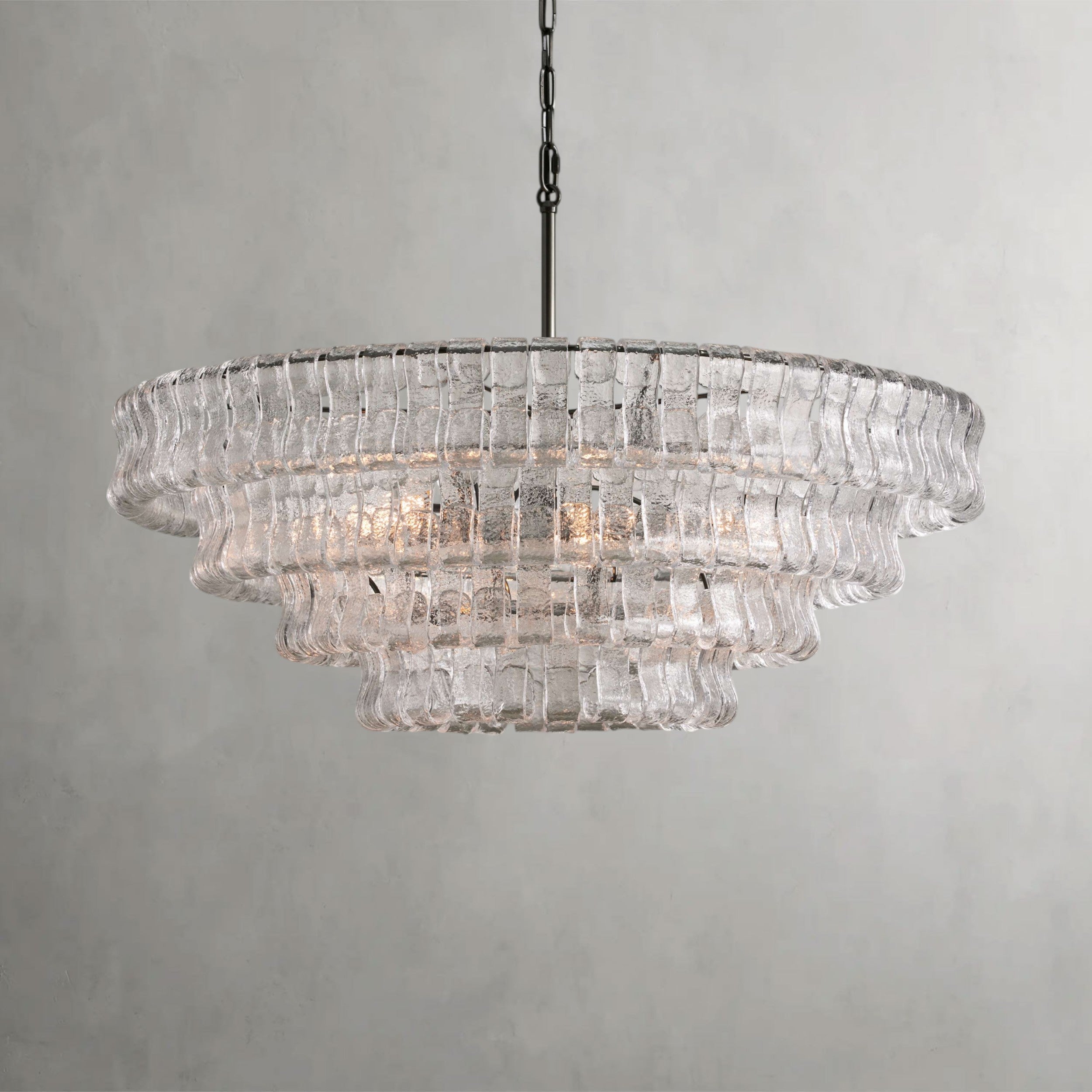 Ghiaccio Round Chandelier 36", 48"